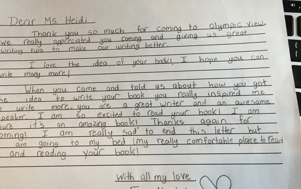letter from seattle student